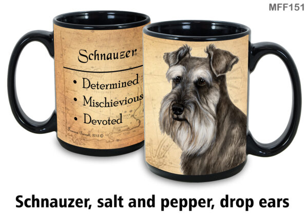Schnauzer, Salt & Pepper Dropped Ears Mug