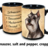Schnauzer, Salt & Pepper Cropped Ears Mug - Image 2