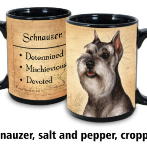 Schnauzer, Salt & Pepper Cropped Ears Mug