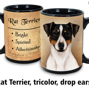 Rat Terrier, Tricolor Drop Ears Mug