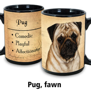 Pug, Fawn Mug