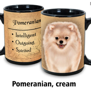 Pomeranian, Cream Mug