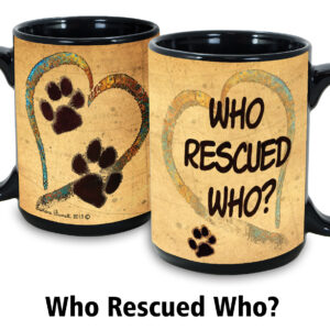 Who Rescued Who? Mug