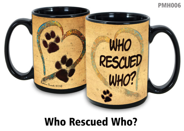 Who Rescued Who? Mug