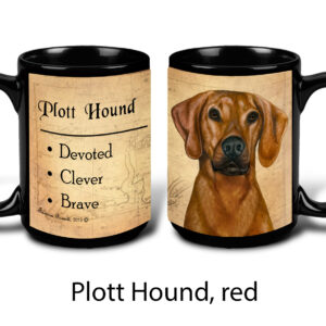 Plott Hound, Red Mug