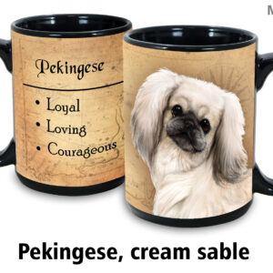 Pekinges, Cream Sable Mug