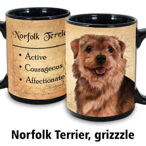 Norfolk Terrier, Grizzle Mug