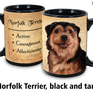 Norfolk Terrier, Black & Tan Mug