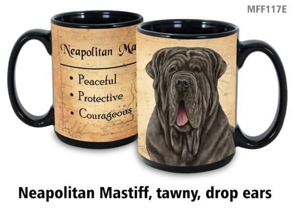 Neapolitan Mastiff ,Tawny Dropped Ears Mug