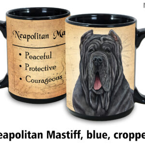Neapolitan Mastiff ,Blue Cropped Ears Mug