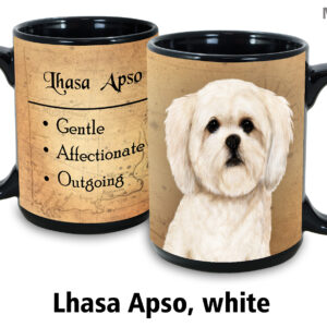 Lhasa Apso – White Mug