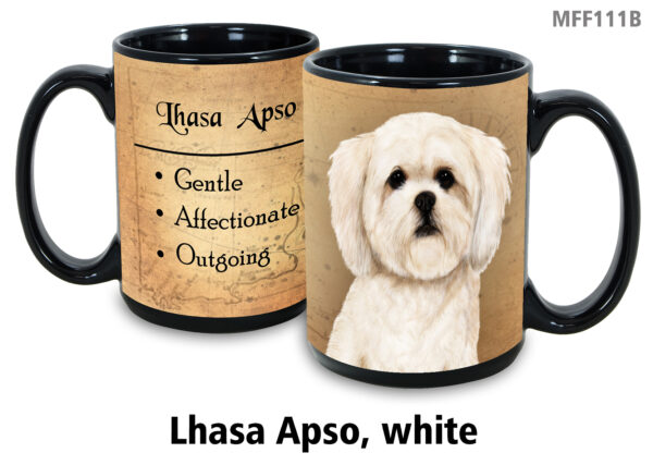 Lhasa Apso – White Mug