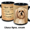 Lhasa Apso – Cream Mug - Image 2