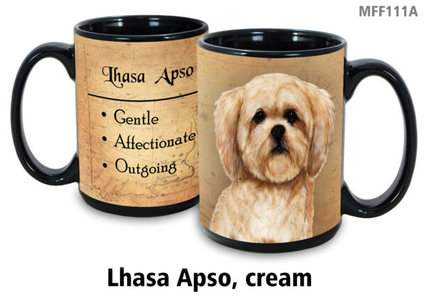 Lhasa Apso – Cream Mug
