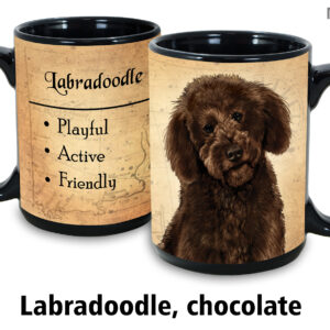 Labradoodle, Chocolate Mug