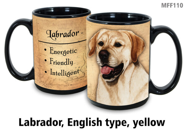 English Labrador Yellow Mug