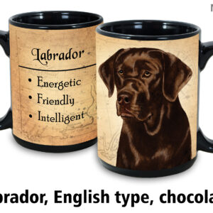 English Labrador Chocolate Mug