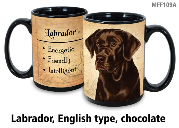 English Labrador Chocolate Mug