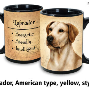 American Labrador Yellow Style 2 Mug