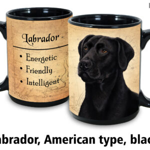 American Labrador,Chocolate Mug