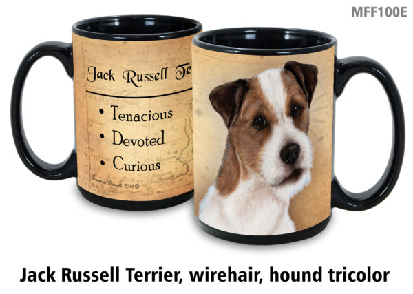 Jack Russell Terrier,Wirehair Hound Tricolor Mug
