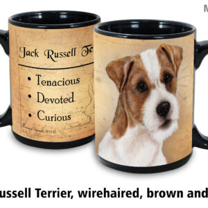 Jack Russell Terrier,Wirehair Brown & White Mug