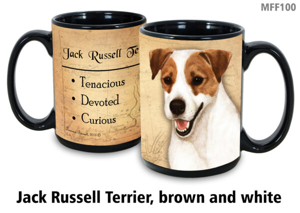 Jack Russell Terrier, Brown & White Mug