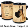 Great Dane, Fawn Cropped Ears Mug - Image 2