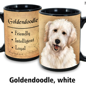 Goldendoodle, White Mug