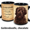 Goldendoodle, Chocolate Mug - Image 2