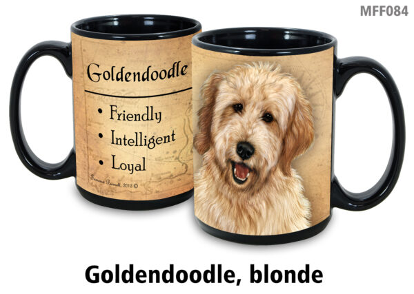 Goldendoodle, Blonde Mug
