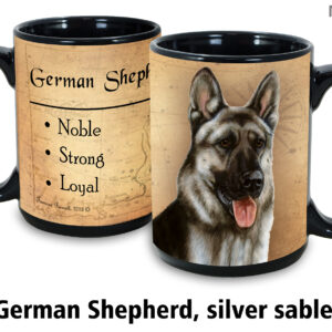 German Shepherd, Silver Sable Mug
