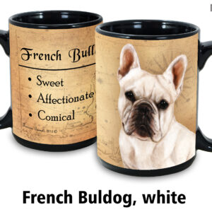 French Bulldog, White Mug