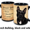 French bulldog black and white Mug - Image 2