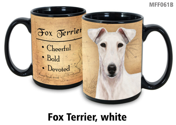 Fox terrier smooth white Mug