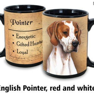 English pointer red and white Mug