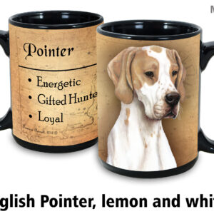 English pointer lemon and white