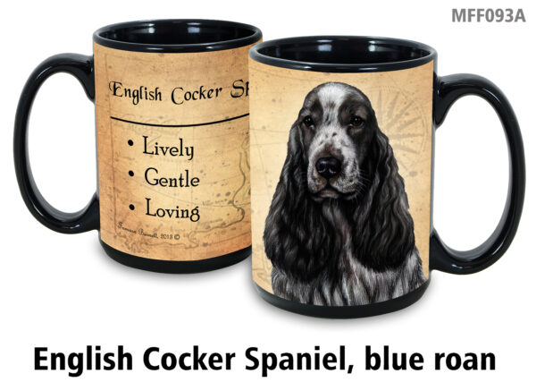 English cocker spaniel blue roan Mug