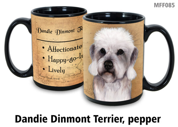 Dandie dinmont terrier pepper Mug