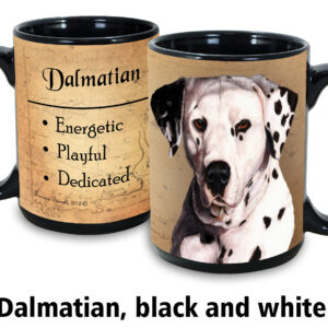 Dalmatian black and white Mug