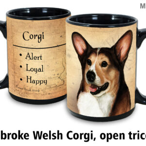 Corgi pembroke open tricolor Mug