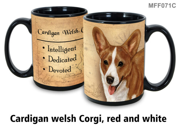 Corgi cardigan welsh red and white Mug