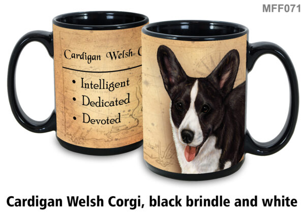 Corgi cardigan welsh black brindle and white
