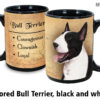 Colored bull terrier black and white Mug - Image 2