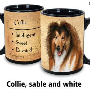 Collie sable and white Mug
