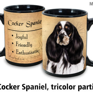 Cocker spaniel tricolor parti Mug