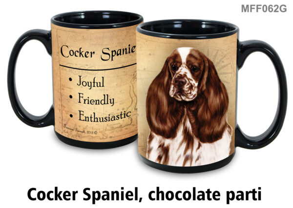 Cocker Sapniel Chocolate Parti Mug