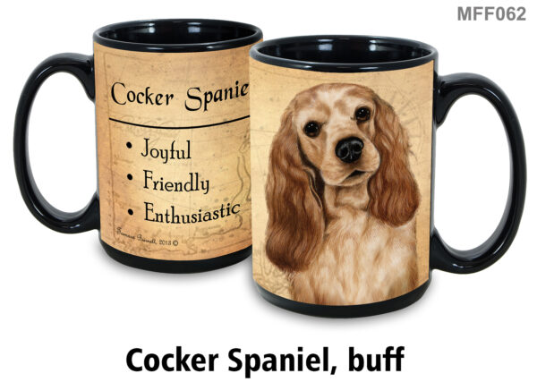 Cocker Spaniel, Buff Mug