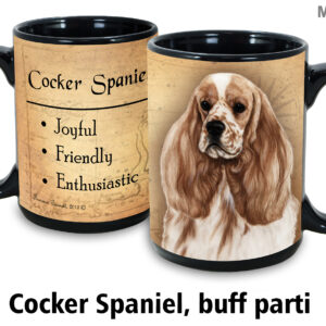 Cocker Spaniel,Buff Parti Mug