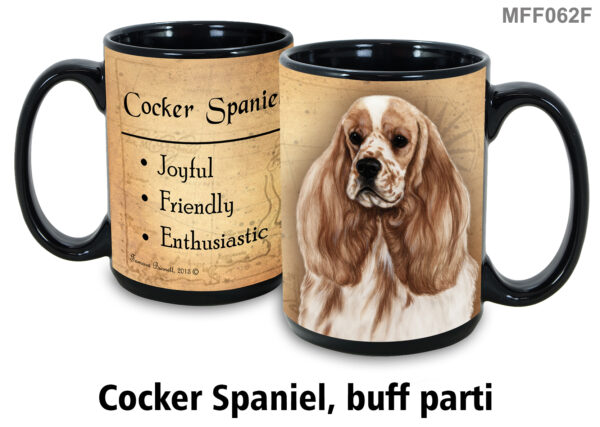 Cocker Spaniel,Buff Parti Mug